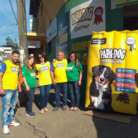 Um dia maravilhoso em Juiz de Fora com nosso distribuidor Mega Rações.