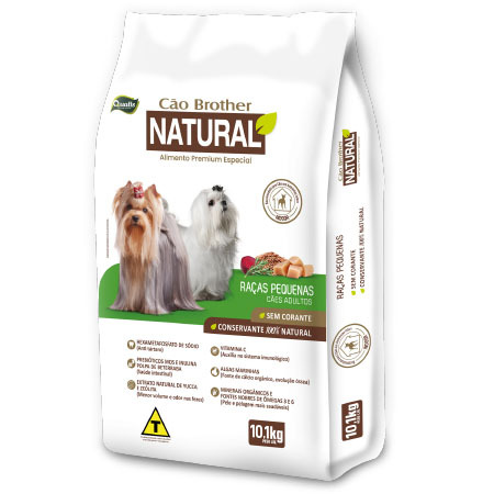 Cão Brother Natural Cão Raças Pequenas