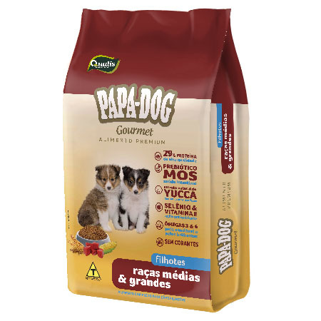 Papa Dog Gourmet <br/> Raças Médias e Grandes Filhotes