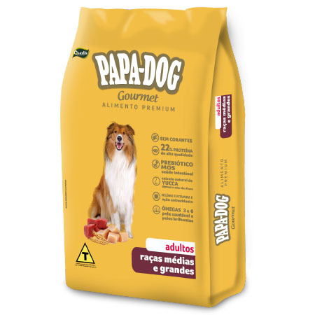 Papa Dog Gourmet <br/> Raças Médias e Grandes Adultos